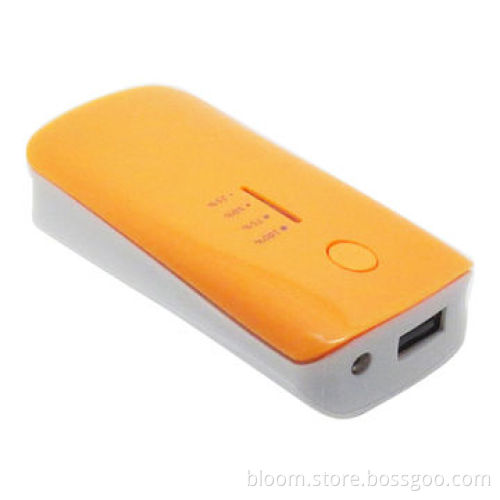 5,200mAh Portable Power Bank with LED and Battery Display, 1A Output Current